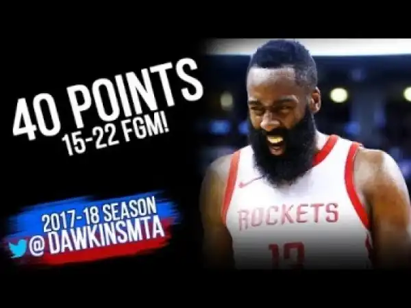 Video: James Harden Full Game Highlights 2018 HD